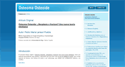 Desktop Screenshot of osteomaosteoide.org